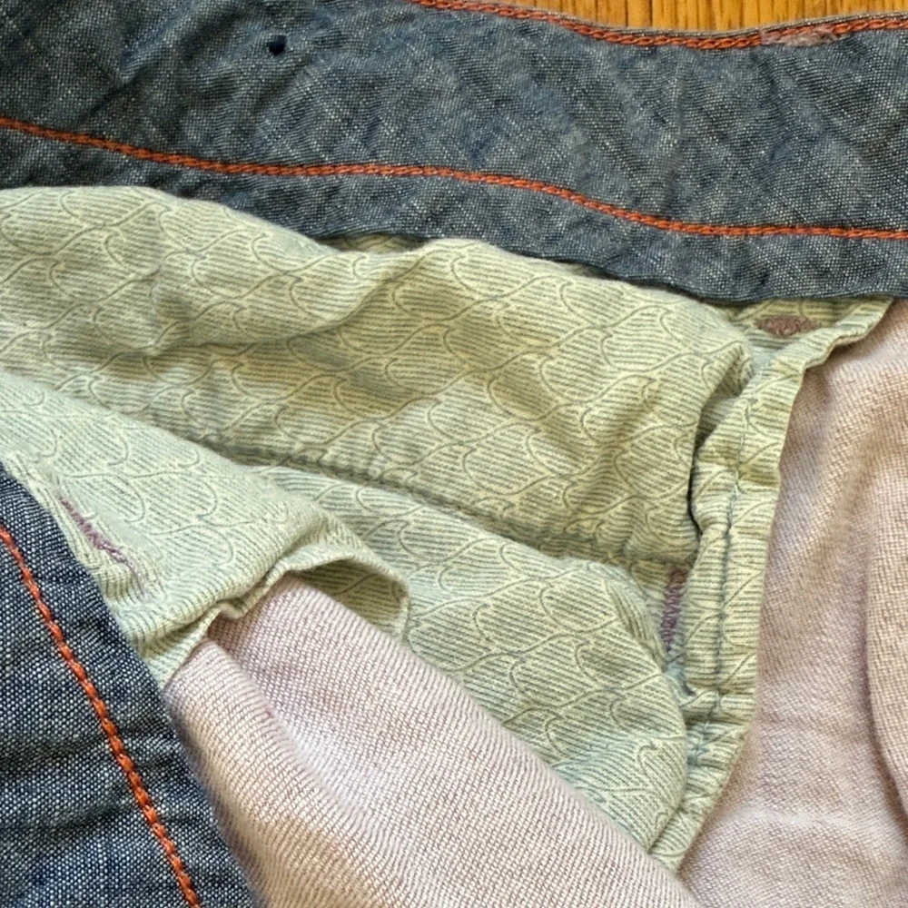 Faherty Light Pink Linen Shorts